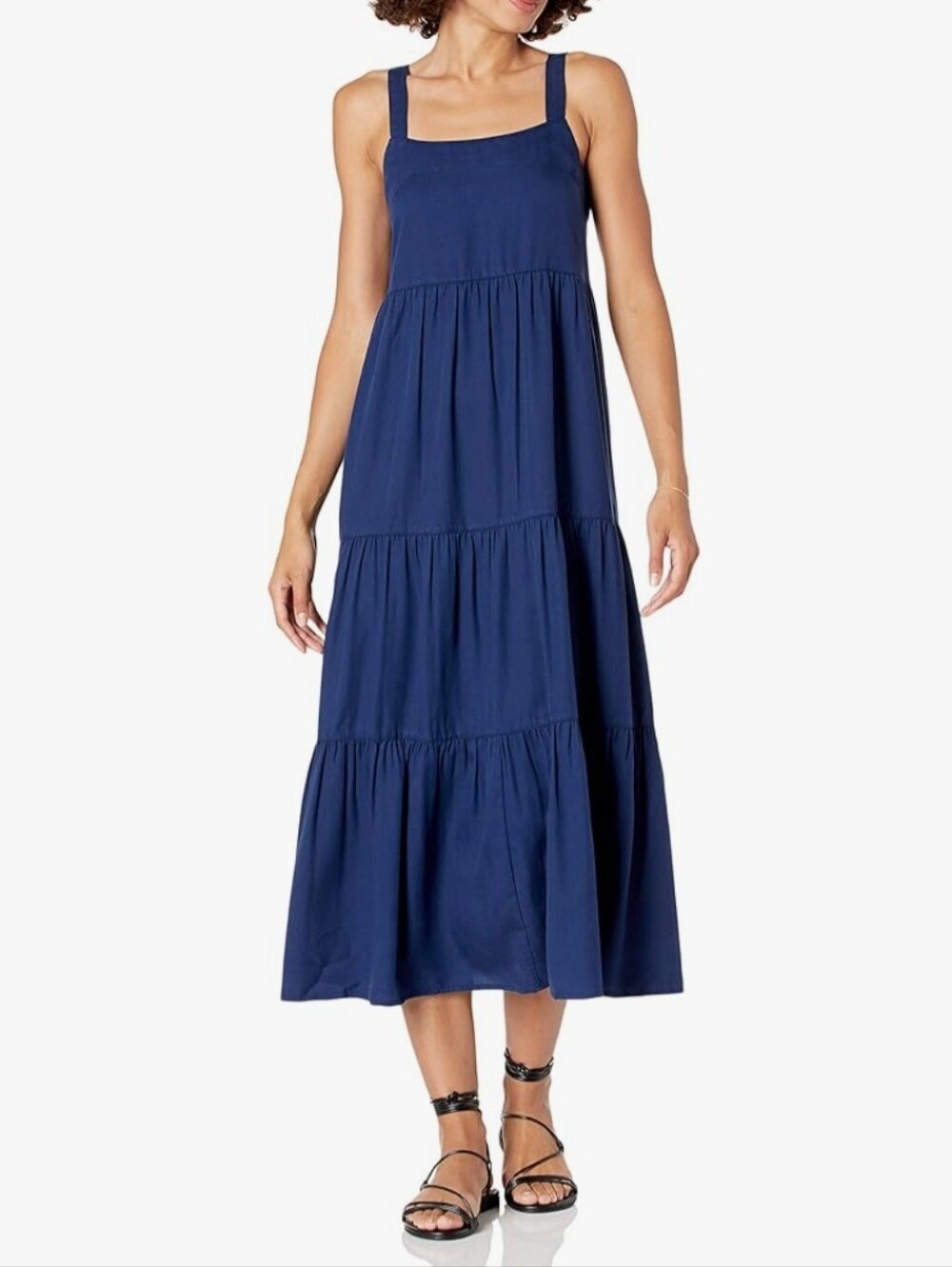 The Drop BRITT dress In NAVY - Small